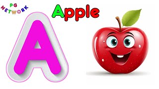 ABC song  a for apple  abc phonics song for toddlers  nursery rhymes abcd [upl. by Hershel250]