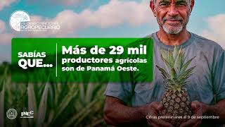 Primeros resultados oficiales del VIII Censo Nacional Agropecuario 2024  CGR  INEC Panamá [upl. by Zendah403]