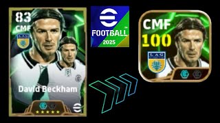 How to upgrade David Beckham in eFootball 2025 [upl. by Ynnol900]