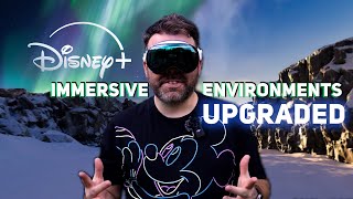 DISNEY Immersive Environments GOT UPGRADED on Apple Vision Pro [upl. by Annid662]