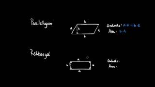 Parallellogram och rektangel  Geometri  Steg 1 [upl. by Beeson]