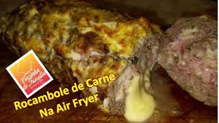 Rocambole de carne na Air Fryer [upl. by Nolahs]