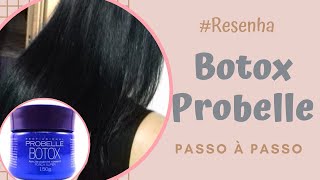 Botox Alisador Probelle  Passo a Passo  Botox capillary Probelle  Step by Step [upl. by Haida639]