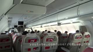 HD ABORDO Tam A321 Galeão  Guarulhos [upl. by Cletus46]