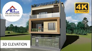 Elevation for Mr Ashish Mishra  Avadh Estate amp Consultants Buddeshwar Lucknow [upl. by Nylakcaj897]