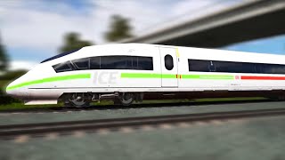 Stole the fastest High Speed Train ICE and Try to Drive it  Train Sim World 3 [upl. by Wind]