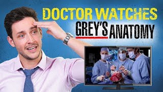 Real Doctor Reacts to GREYS ANATOMY  Medical Drama Review  Doctor Mike [upl. by Issej]