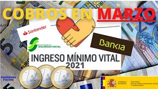 👍Ingreso Minimo Vital 💥 PENSIONES Dias COBRO marzo 🤞 [upl. by Adal118]