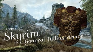 Items of Skyrim  General Tullius armor [upl. by Ym]