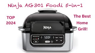 Ninja AG301 Foodi 5in1 Indoor Grill with Air Fry Review  The Best Home Grill MultilangSUB [upl. by Corbin]