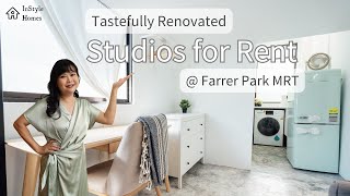 Tastefully Renovated Studio Lofts at Farrer Park MRT for Rent [upl. by Ylahtan]