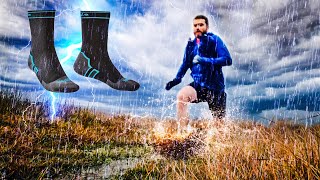 Keep Feet Warm Trail Running in Winter with Waterproof Socks [upl. by Hsotnas]