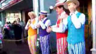 Disneyland Dapper Dans on MainStreet LastSet CLIP 2 040806 [upl. by Mcgee]