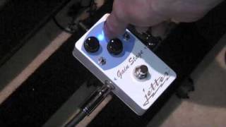 Jetter Gain Stage Blue Pedal Demo [upl. by Anait]