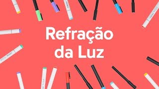 REFRAÃ‡ÃƒO DA LUZ  MAPA MENTAL  QUER QUE DESENHE  DESCOMPLICA [upl. by Aneej]