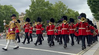 The Band of the Grenadier Guards  Belgian Cenotaph Parade 2024 [upl. by Notnef]