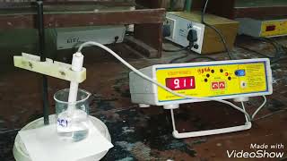 Conductometric titration I strong acid HCl versus strong base titration NaOH [upl. by Enitsenre]