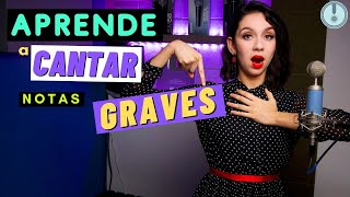 Como Cantar Notas Graves  Ejercicios  Vocal Fry quotClases de cantoquot [upl. by Leslee]