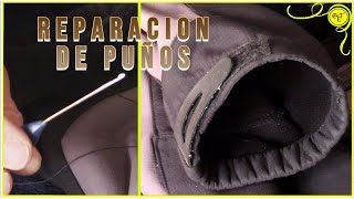 PUÑOS AJUSTABLES CON VELCRO EN MANGAS DE CHAQUETA arreglo [upl. by Suoicul]