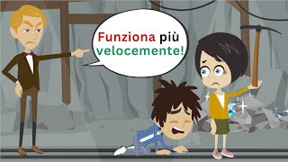 Lisa e i ricchi  Movie in Italian Dialogo Avventura  ENG SUB [upl. by Ytissac]