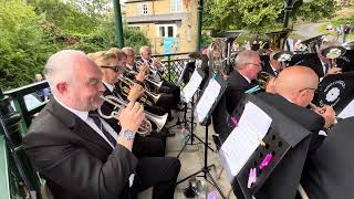 14  Sway Knottingley Silver Band  Wetherby Bandstand  21st July 2024 [upl. by Woody87]