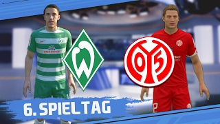 SV WERDER BREMEN  1FSV MAINZ 05 I YTBundesliga I 6Spieltag [upl. by Aterg688]