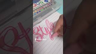 Style namecalligraphy [upl. by Wendeline]