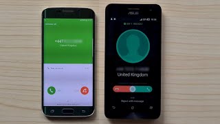 Samsung Galaxy S6 VS Asus ZenFone 5 incoming calloutgoing call Ringtones [upl. by Enitsrik]