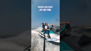 Jet ski ride  jet ski photography in Juhu beach Mumbai ⛱️ ytshorts [upl. by Tedmund]