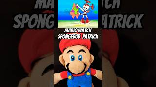 SML Shorts Mario Watch Spongebob Patrick smlmario sml mario smlshorts spongebob cartoon [upl. by Belva]