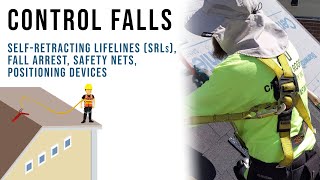 SelfRetracting Lifelines SRLs Fall Arrest Positioning Devices Safety Nets  Fall Protection [upl. by Nyleak]