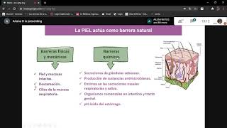 DEFENSA Seminario Inmunológia Inmunidad innata Dra Ariana Dias [upl. by Teiv]