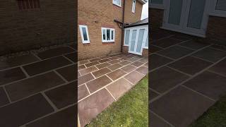 Garden transformation in one weekend landscaping diy grouting gardentransformation resin [upl. by Retsehc]