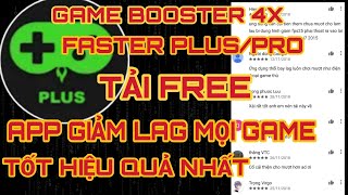 HƯỚNG DẪN TẢI GAME BOOSTER 4X FASTER PLUSPRO FREE  TUẤN ANH OFFICIAL [upl. by Bouley]