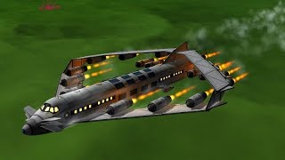 KSP  Connected Biplane Airliner  Adding Wingmounted Engines For More Speed [upl. by Foy]