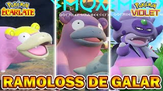 RAMOLOSS  FLAGADOSS  ROIGADA DE GALAR  Pokémon Violet amp Écarlate  DLC Disque Indigo [upl. by Hellene]