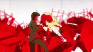 Bakemonogatari fight scene Koyomi vs Kanbaru [upl. by Farrand]