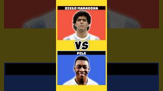 🌟 Maradona vs Pelé The Ultimate Legends Showdown 👑⚽ [upl. by Crotty]