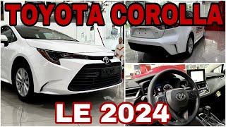 Toyota corolla le 2024 review completo  La formula mas confiable  Toyota corolla  corolla 2024 [upl. by Trotta]