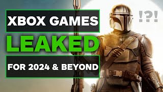 New Xbox Leak Reveals Games for 2024 amp Beyond [upl. by Ennirroc]