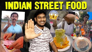 Its Very Wrong Bro😱Worst amp Weirdest Indian Street Food🤮 Maggi Milkshake Pepsi Omelette  Tamil [upl. by Roer208]