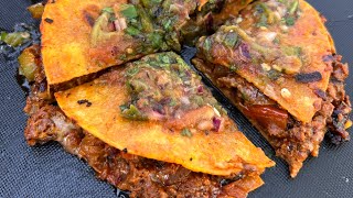 Crispy cheesy chorizo mulitas [upl. by Eille729]