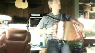 STREETS OF BAKERSFIELD on Hohner Corona button accordion [upl. by Atirahs]