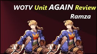 WOTV Unit Again Review Ramza [upl. by Aij242]