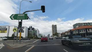 Surry Hills  Brighton  Le  Sands  Realtime Driving  Sydney  December 2021 [upl. by Durward]