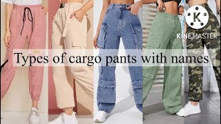 Types of cargo pants with namesTrendy fashion [upl. by Hanna]