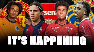 🚨 ZIRKZEE YES CALAFIORI ALMOST DE LIGT DOUÉ YORO AND REAL MADRID… [upl. by Eki]