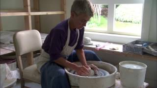 Potter Sarah Jaeger amp Archie Bray Foundation for the Ceramic Arts COMMUNITY episode [upl. by Arbba]