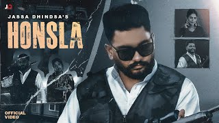 Honsla Official Video  Jassa Dhindsa  Karam Brar Latest Punjabi Song  2024 [upl. by Aivitnahs415]