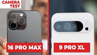 iPhone 16 Pro Max vs Google Pixel 9 Pro XL Camera Test Video Quality Comparison [upl. by Anhpad]